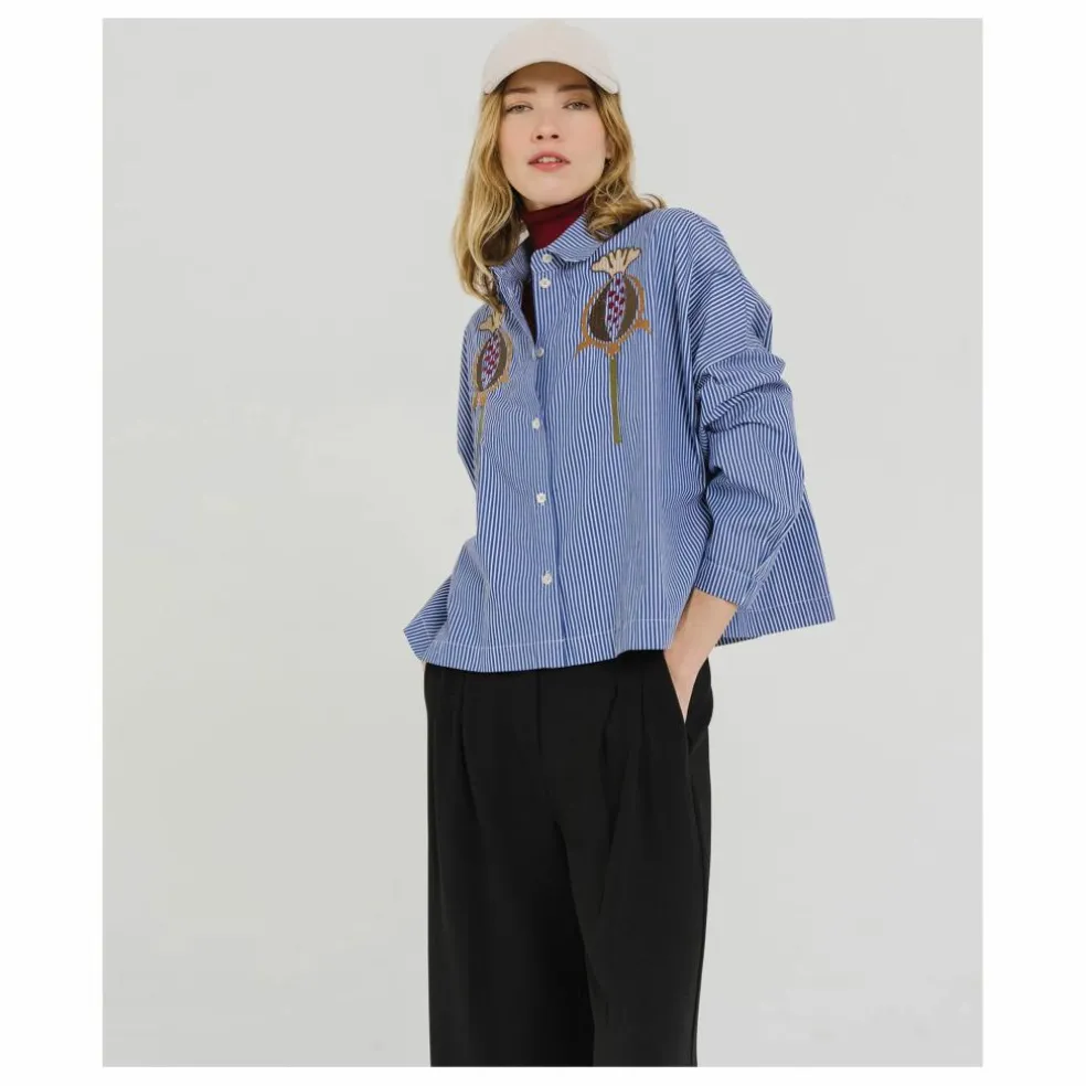 Chemise Wood Mansion | Indigo