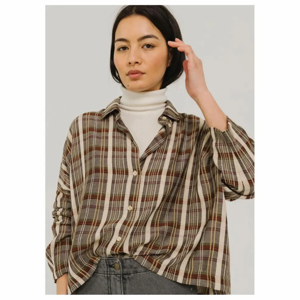 Chemise Wood Sevilla Carreaux | Marron