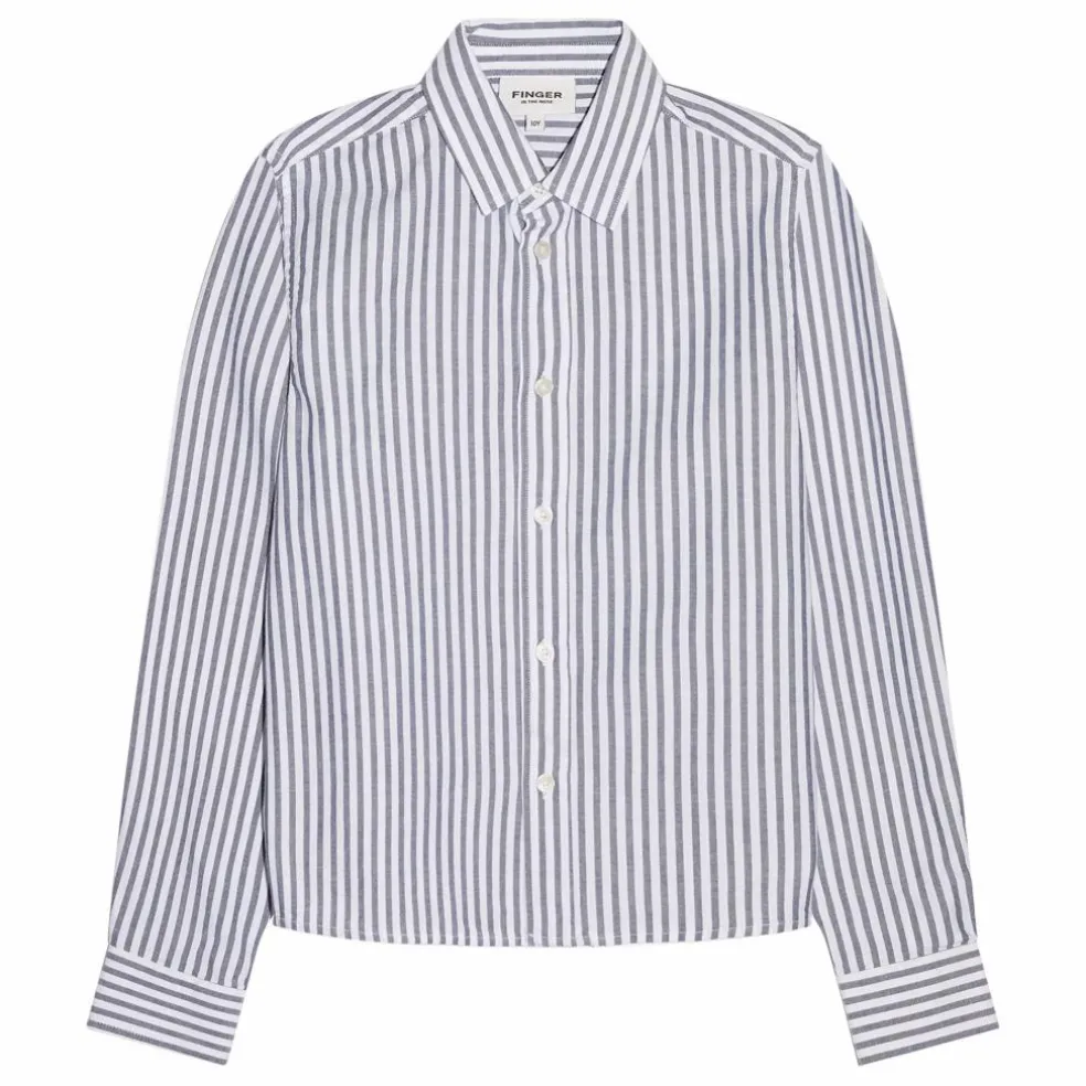 Chemise Zak Rayée | Noir