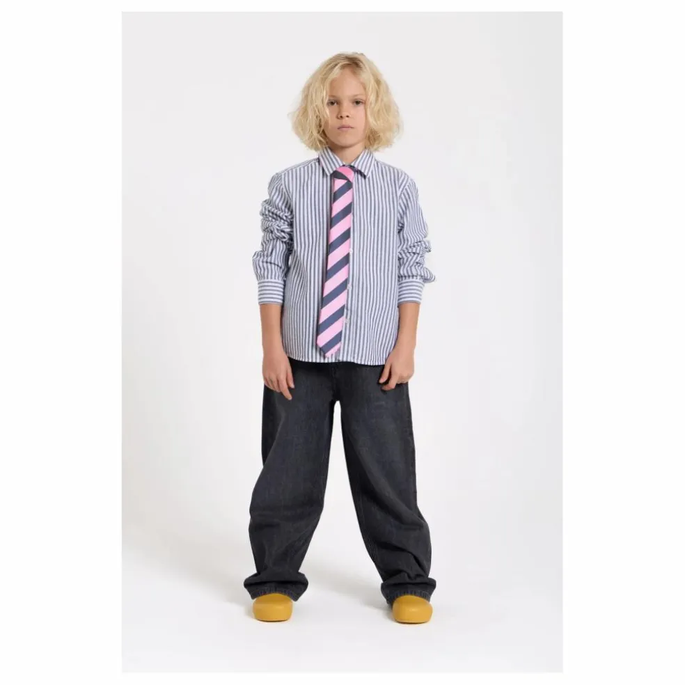Chemise Zak Rayée | Noir