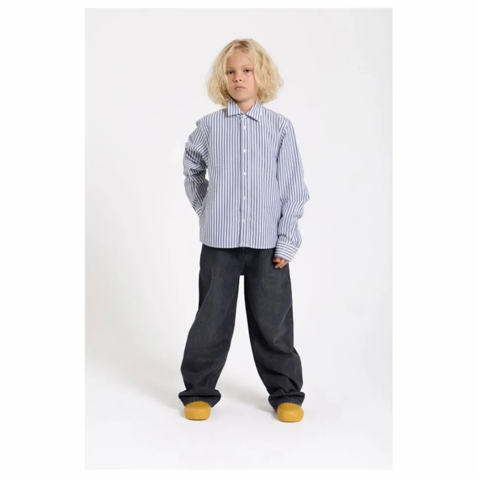 Chemise Zak Rayée | Noir