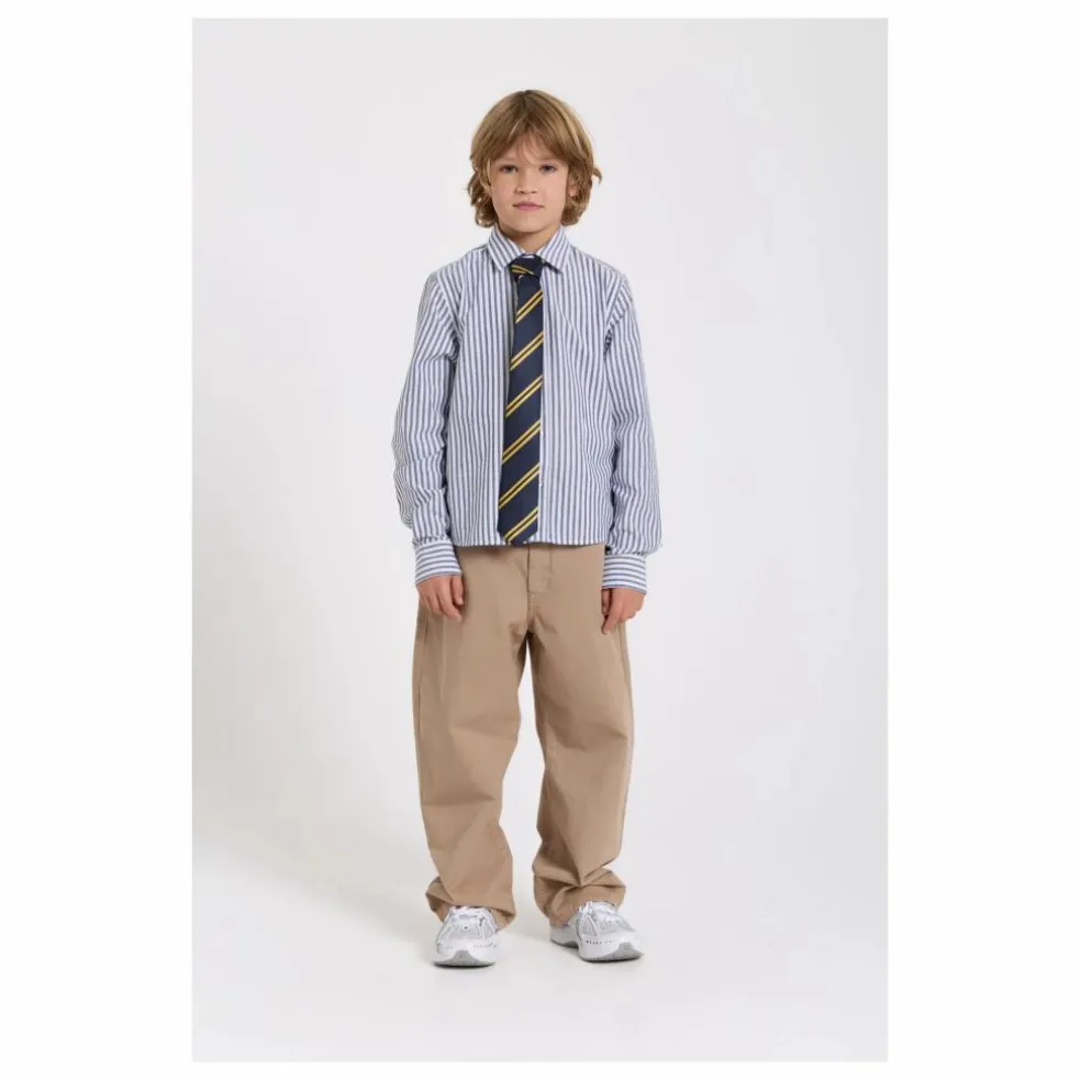 Chemise Zak Rayée | Noir