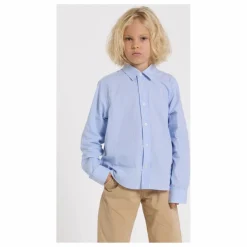 Chemise Zayn Rayée | Bleu Clair