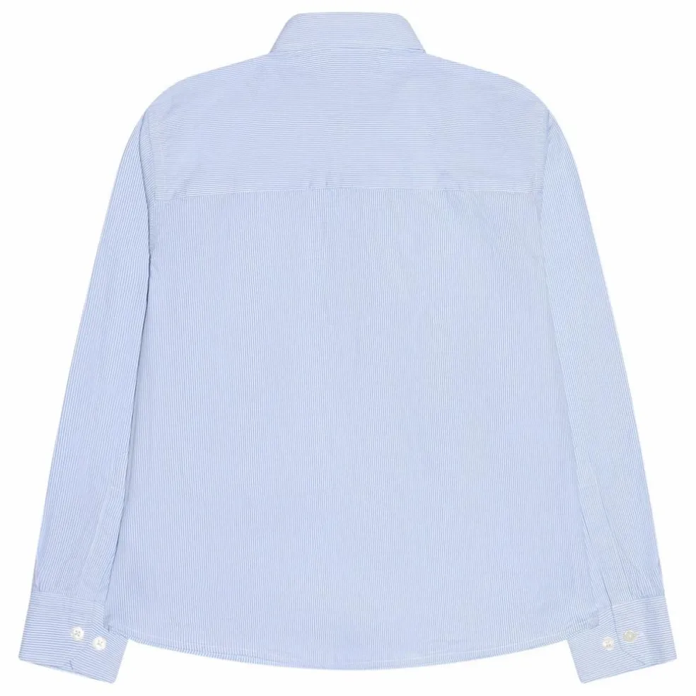 Chemise Zayn Rayée | Bleu Clair