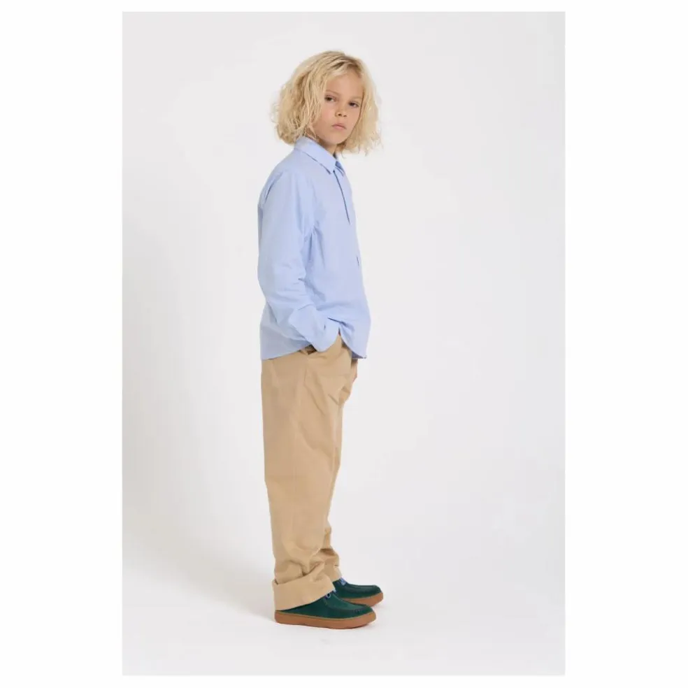 Chemise Zayn Rayée | Bleu Clair