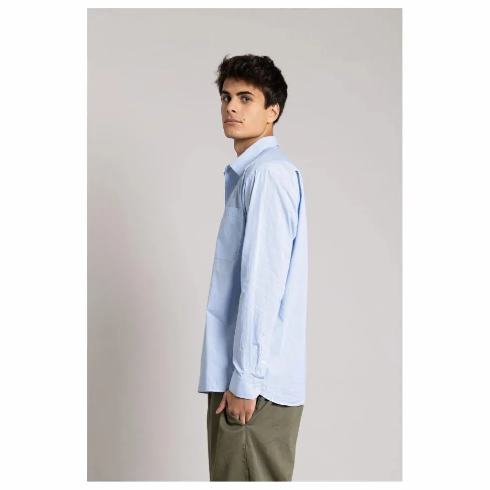 Chemise Zola Rayée | Bleu Clair
