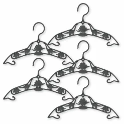Cintres Dino - Set de 5 | Gris anthracite