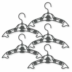 Cintres Dino - Set de 5 | Gris anthracite
