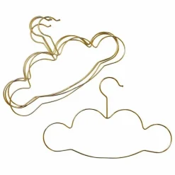 Cintres Nuage - Set de 5 | Doré