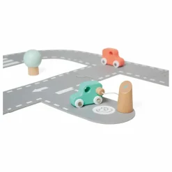Circuit de voitures en feutrine