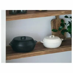 Cocotte en émail Kakomi | Charbon
