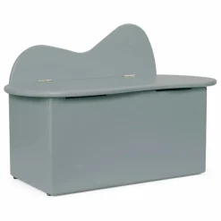 Coffre de rangement Slope | Bleu gris