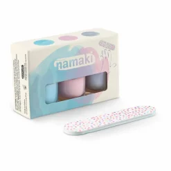 Coffret 3 vernis à ongles pelables | Bleu