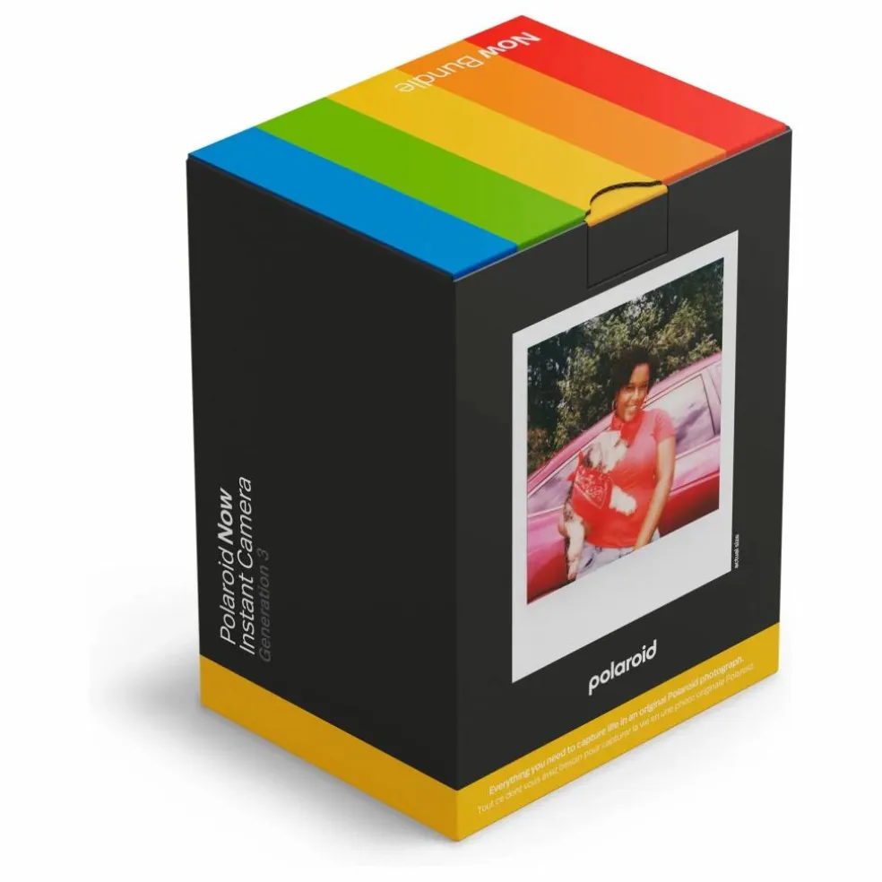 Coffret appareil photo Polaroid Now Gen 3 | Noir