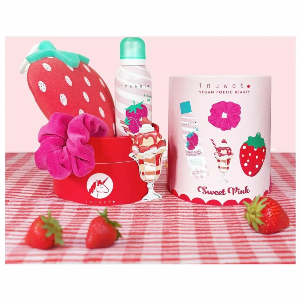 Coffret bombes de bain Fun bath box Fraise