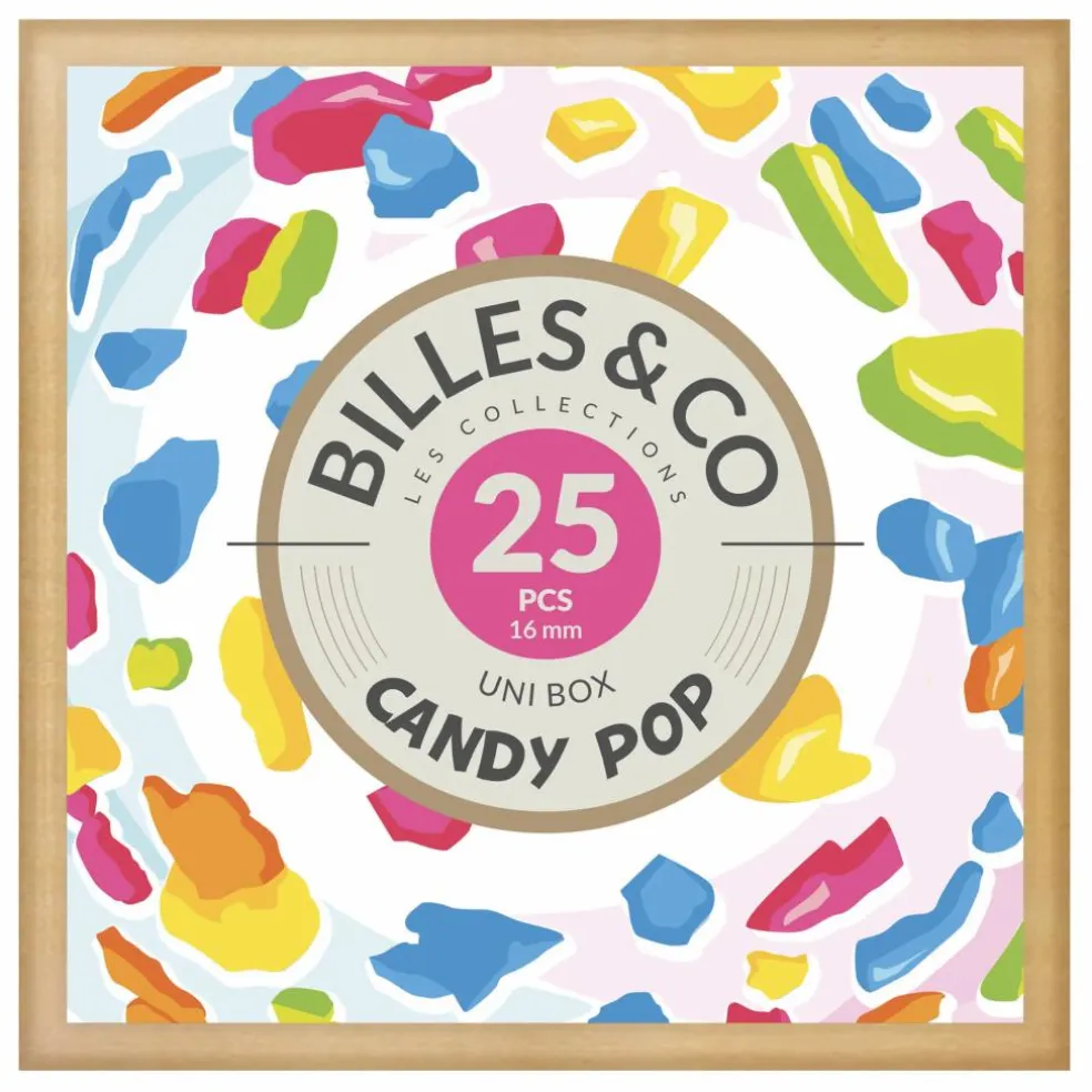 Coffret de 25 billes Candy Pop