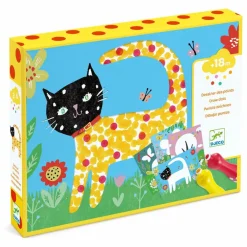 Coffret de peintures A petits points