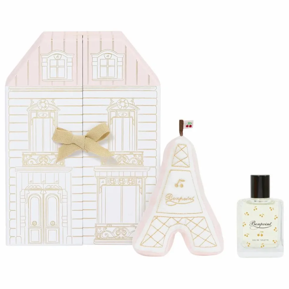 Coffret doudou Tour Eiffel et eau de toilette Paris - Maison de Famille