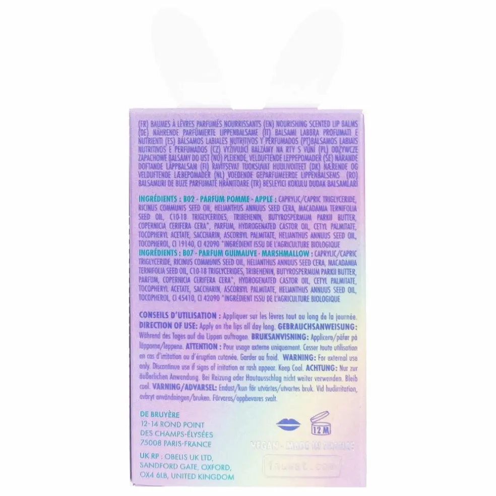 Coffret duo de baumes à lèvres Hélène