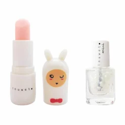 Coffret duo vernis et baume à lèvres | Blanc