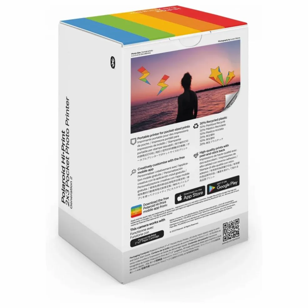 Coffret imprimante photo Hi-print Gen 2 | Blanc
