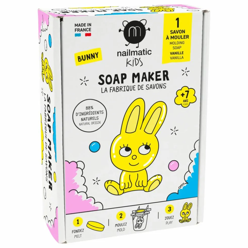 Coffret La Fabrique de savons Bunny - 1 savon | Jaune