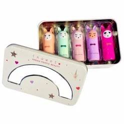 Coffret Metal Rainbow Delux Baumes à lèvres - Set de 5