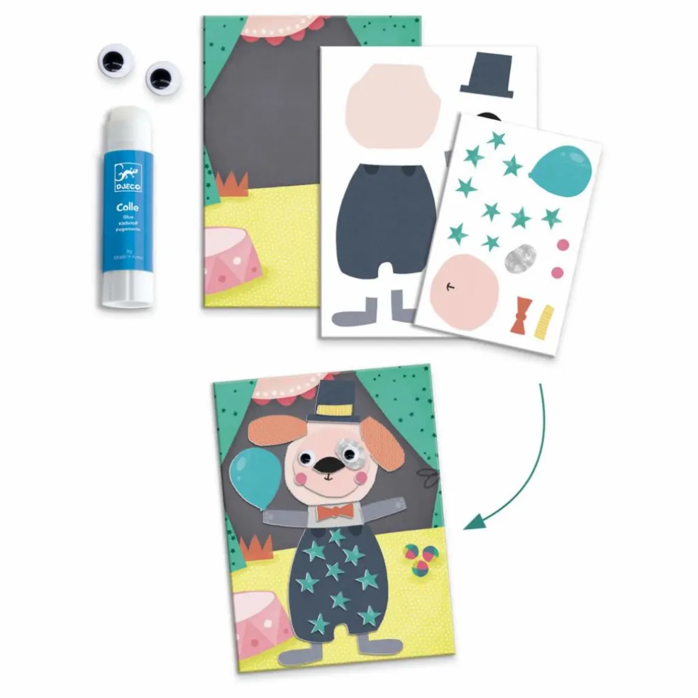 Coffret multi-activités Les animaux et leurs maisons