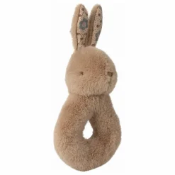 Coffret naissance - Hochet Lapin et lange | Nude