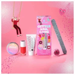 Coffret ongles Glitter Nail Gang