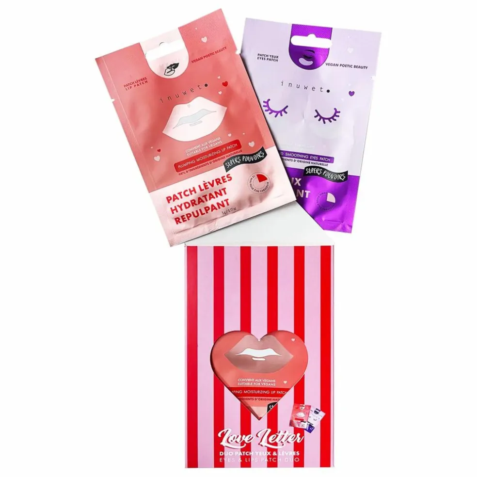 Coffret patch yeux et lèvres Love letter
