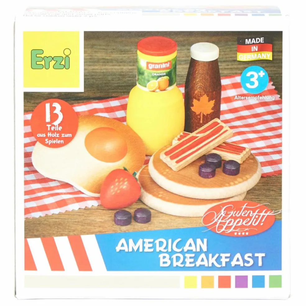 Coffret petit déjeuner Américain - Set de 13