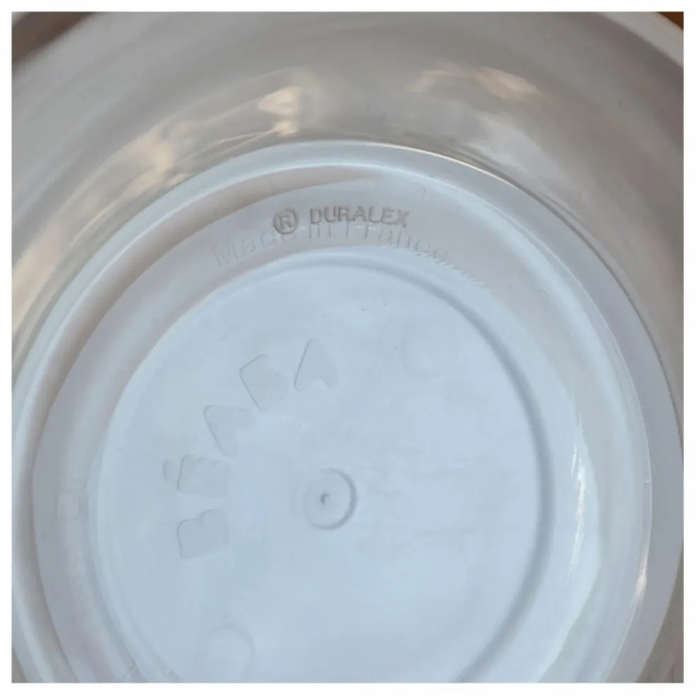 Coffret repas en verre - 3 pièces | Rose