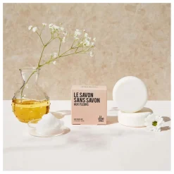 Coffret Routine Soin - Huile Sèche & Ecorecharge & Savon aux fleurs & Porte Savon