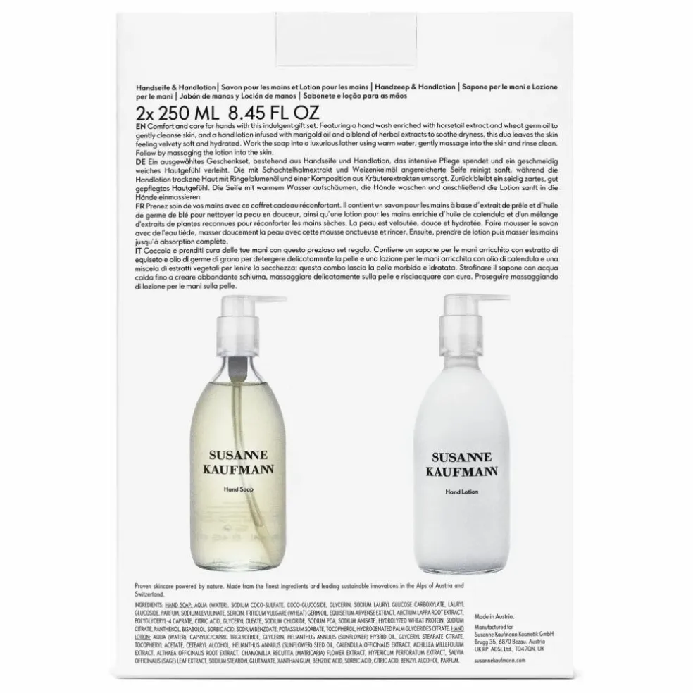 Coffret savon et crème pour les mains - 500ml