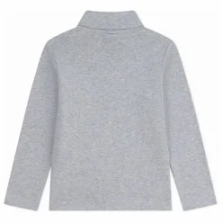 Col Roulé Logo | Gris chiné