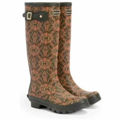 Collaboration Barbour x Farm Rio - Bottes Cami Caoutchouc | Vert