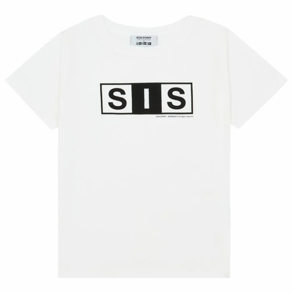 Collaboration Bonton x Ron Dorff - T-Shirt Tubo | Ecru