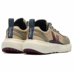 Collaboration Veja x Bonpoint - Baskets Lacets Elastiqués Canary Suede | Vert kaki