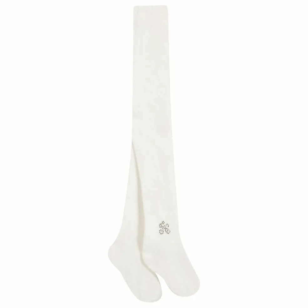 Collant Brodé | Nacre