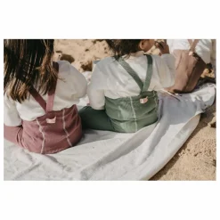 Collants à Bretelles Coton Bio Sans Pieds | Vieux Rose