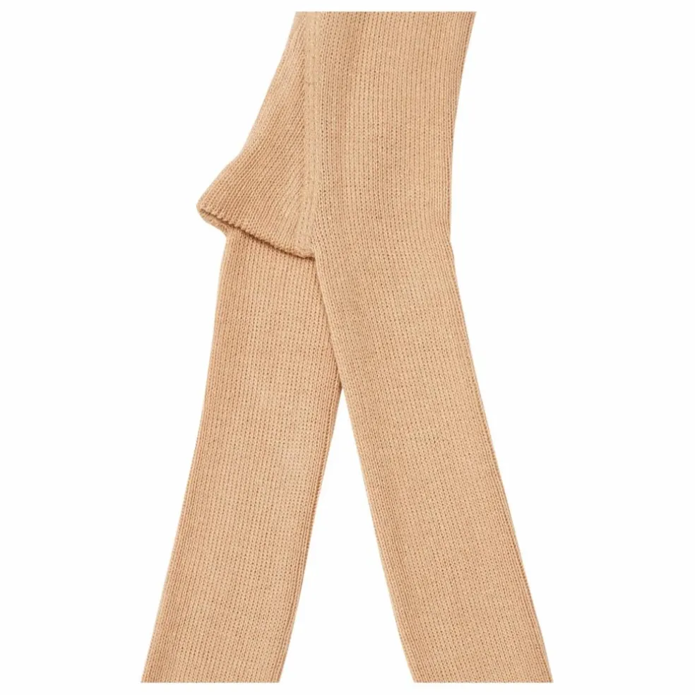 Collants à Bretelles Coton Bio | Marron glacé