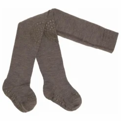 Collants Antidérapants Coton Bio | Marron