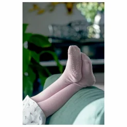 Collants Antidérapants Genoux et Pieds | Rose