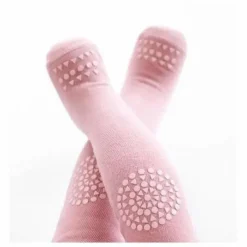 Collants Antidérapants Genoux et Pieds | Rose