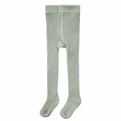 Collants Côtelés Coton Bio | Vert