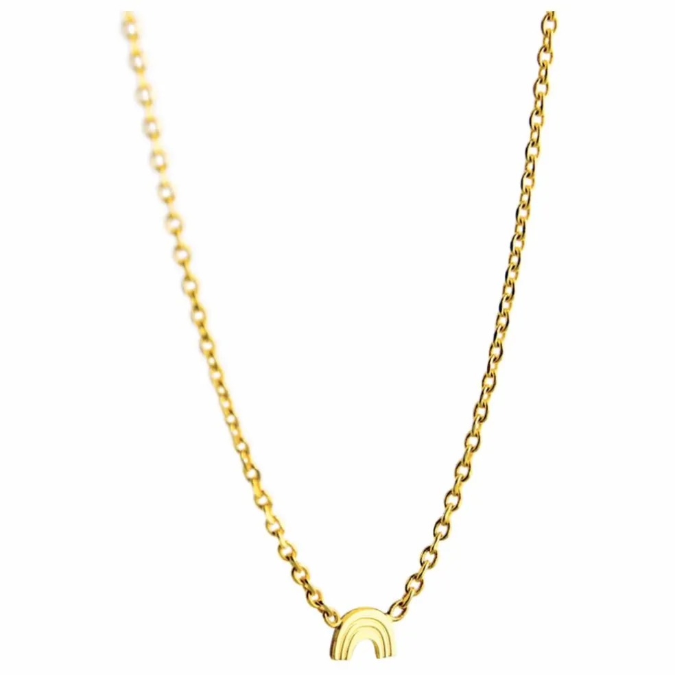 Collier Arc en Ciel | Doré