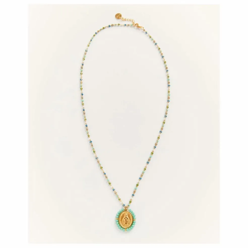 Collier Coup de Soleil | Vert Menthe