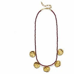 Collier Dream Catcher | Bordeaux