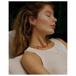 Collier Maroon Harmony | Rouge